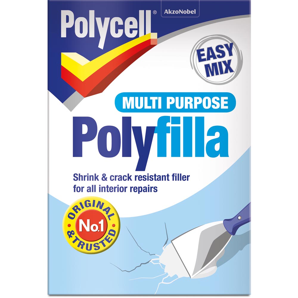 Polycell Multi Purpose Polyfilla 1.8kg Image 1