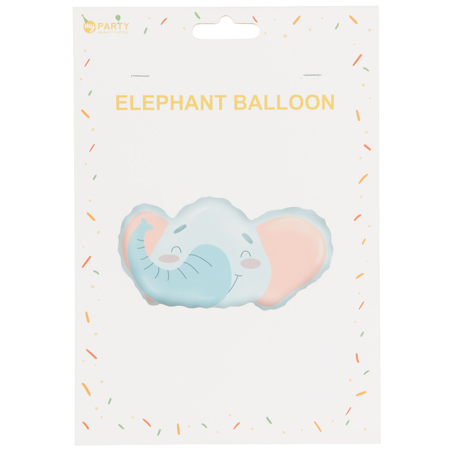 Safari Party Foil Balloon - Multicolour Image 1