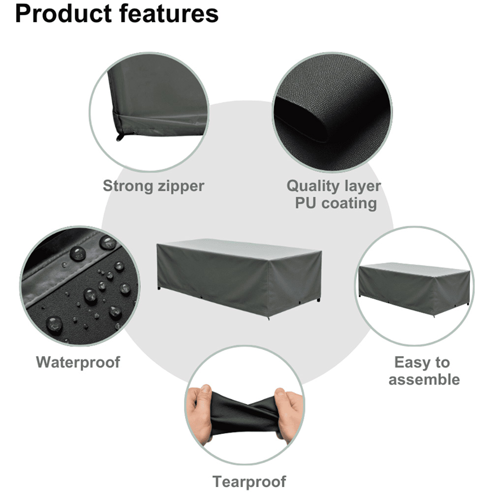 Home Source Duracover Patio Furniture Cover Image 4
