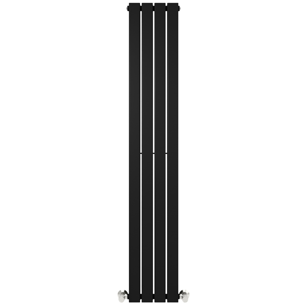 Black 4442 BTU Double Flat Panel Vertical Column Radiator 1800 x 272mm Image 3