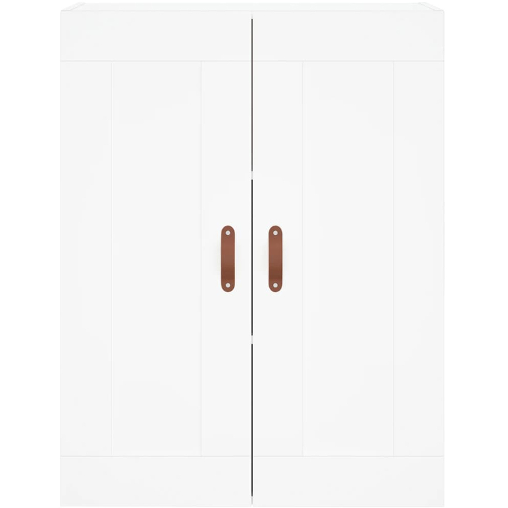 vidaXL 2 Door White Wall Mounted Storage Cabinet 2 Pack Image 6