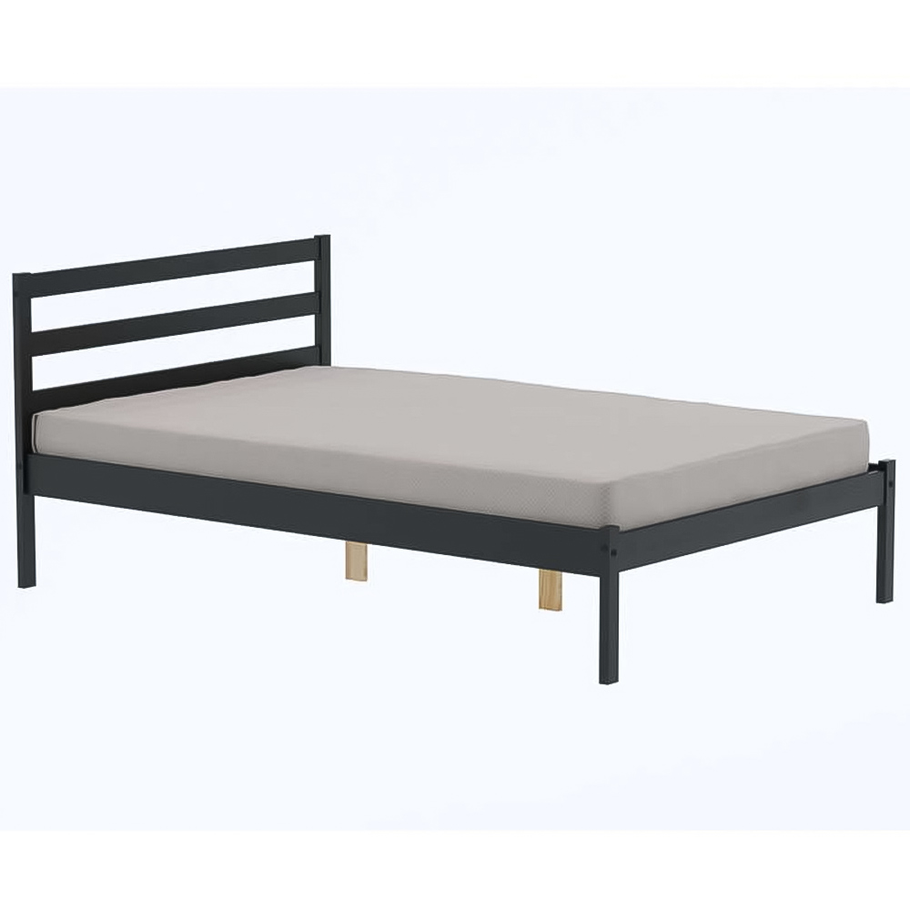 Luka Small Double Black Bed Image 6