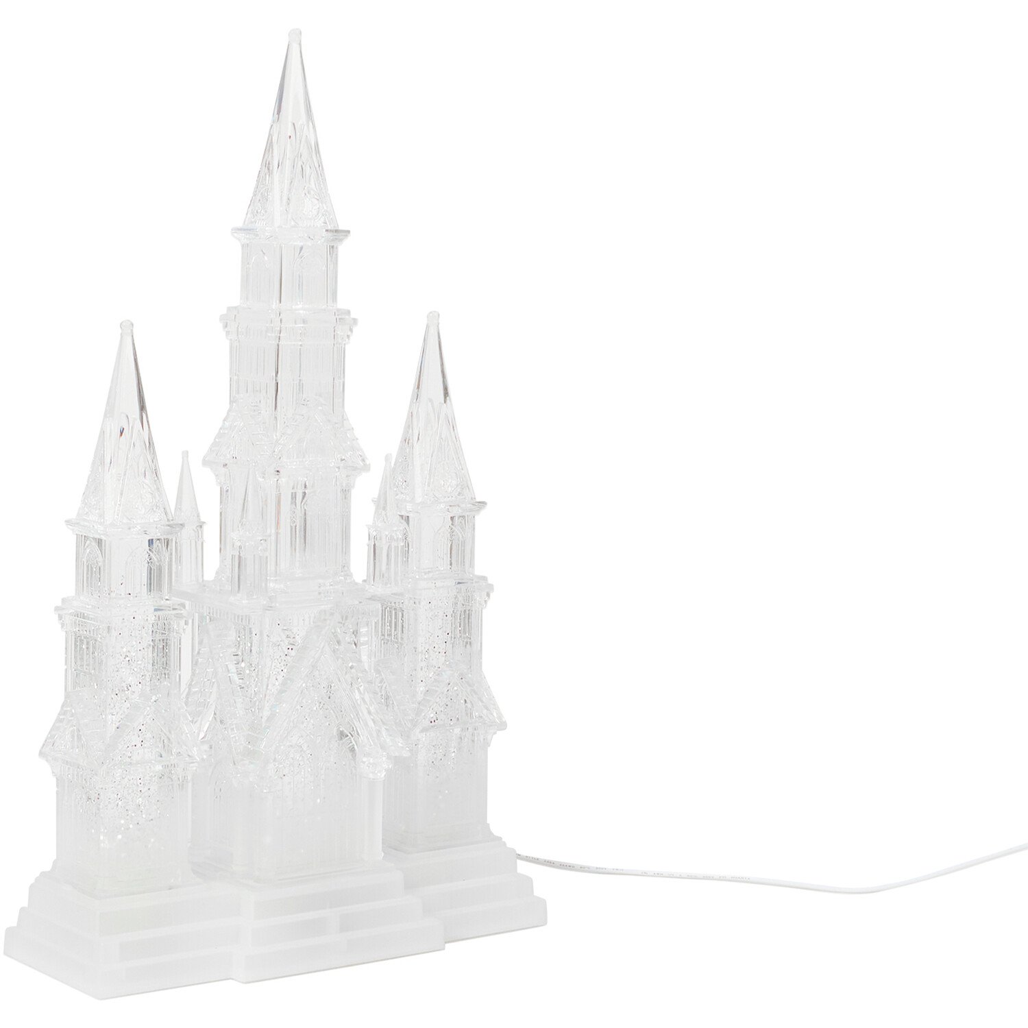 Colour Changing Glitter Castle - Clear Image 2