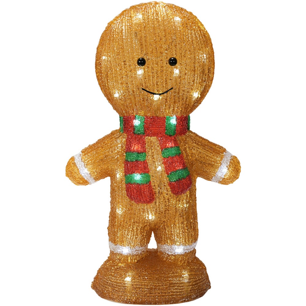 ValueLights Gerry Gingerbread Man LED Christmas Decoration Image 2