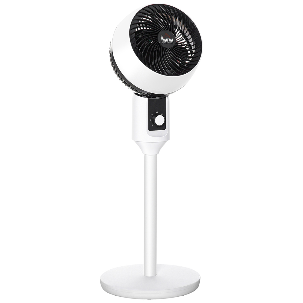 HOMCOM Black Pedestal Fan 32 inch Image 1