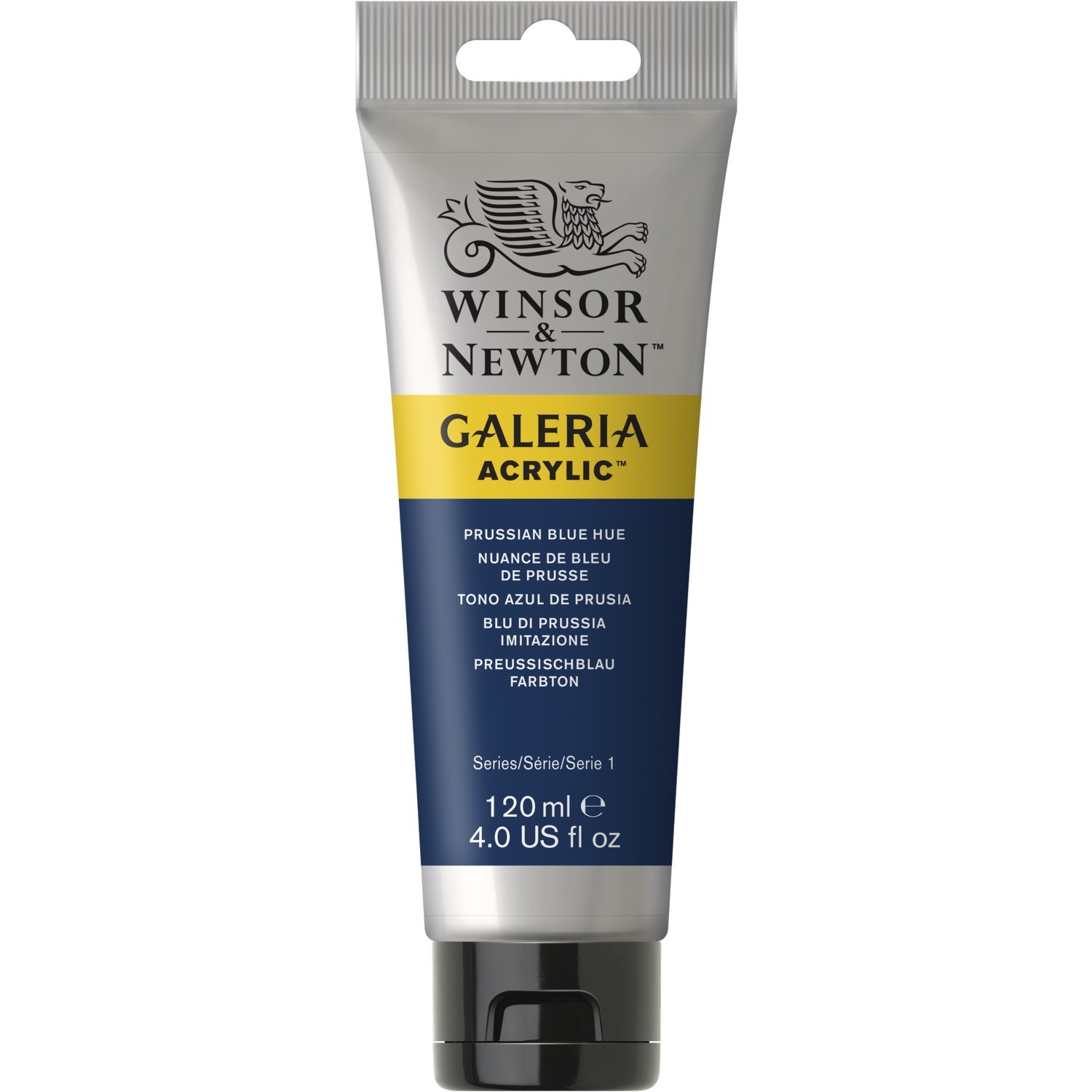 Winsor and Newton 120ml Galeria Acrylic Colour Paint - Prussian Blue Hue Image