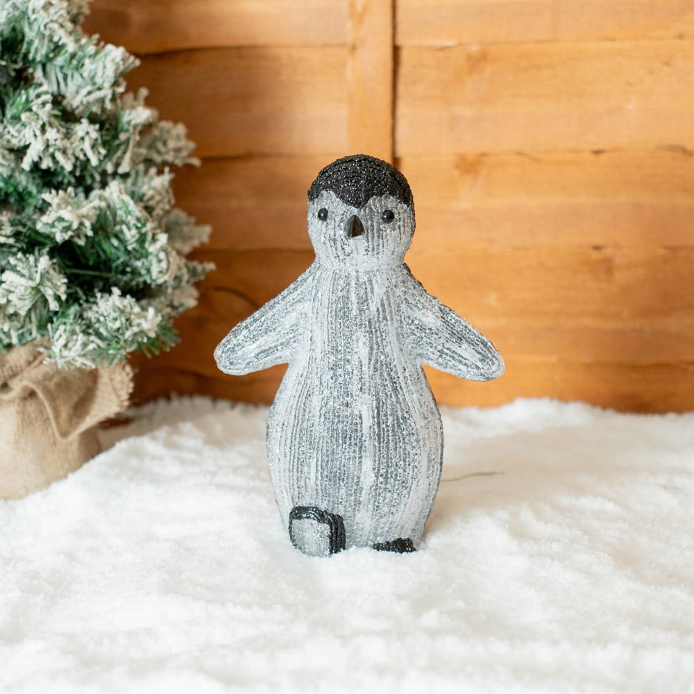 ValueLights Poppy Penguin LED Christmas Decoration Image 4