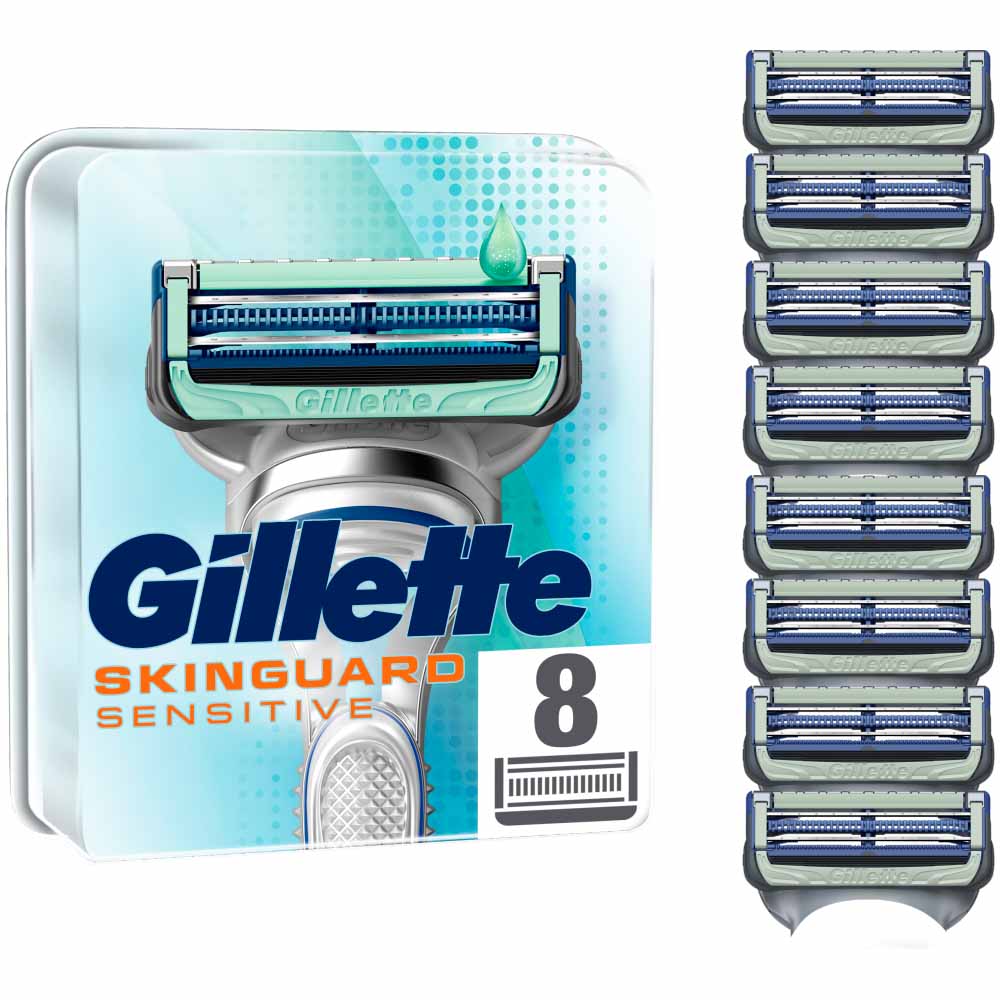Gillette Skinguard Blades 8pk  - wilko