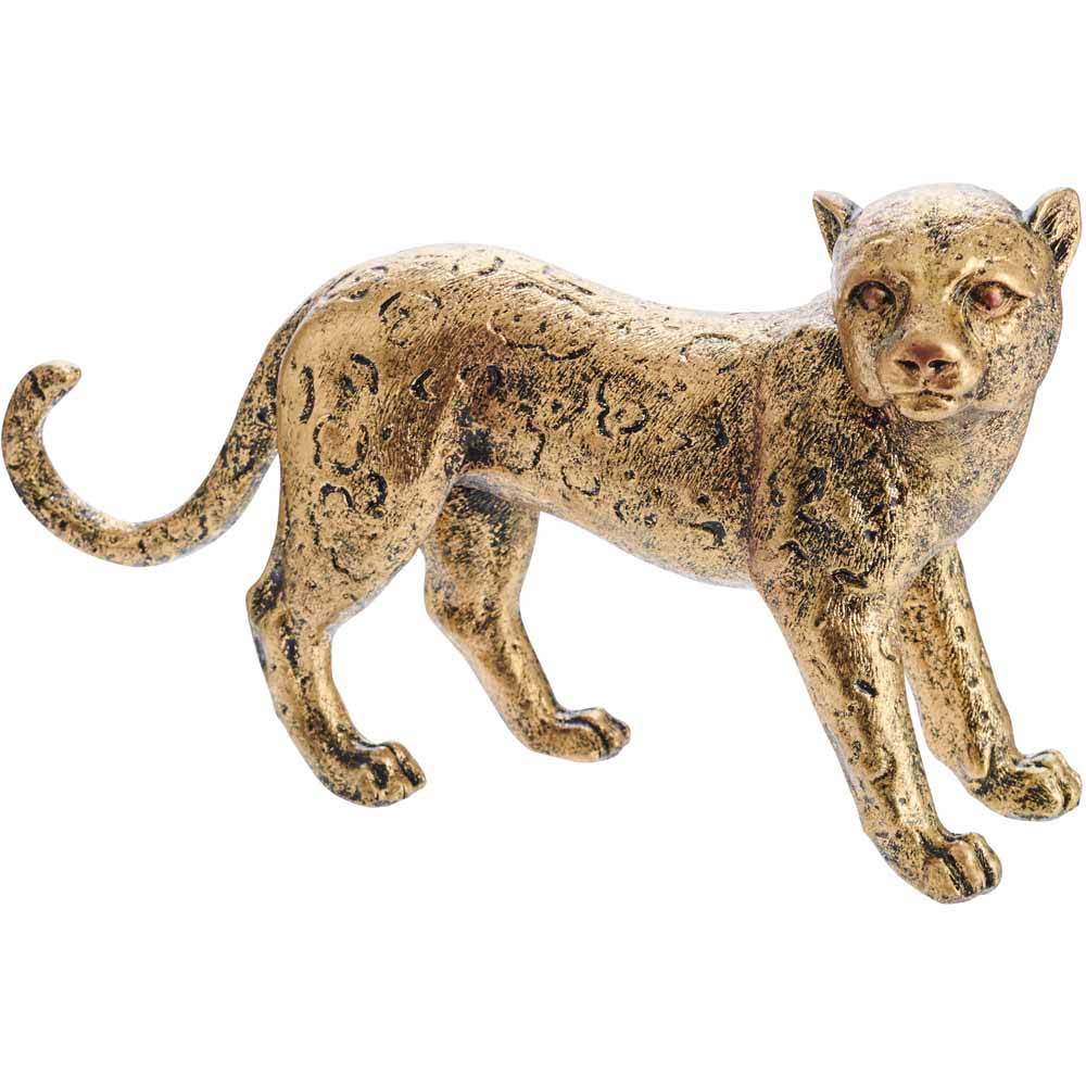 Wilko Leopard Sculpture Image 1