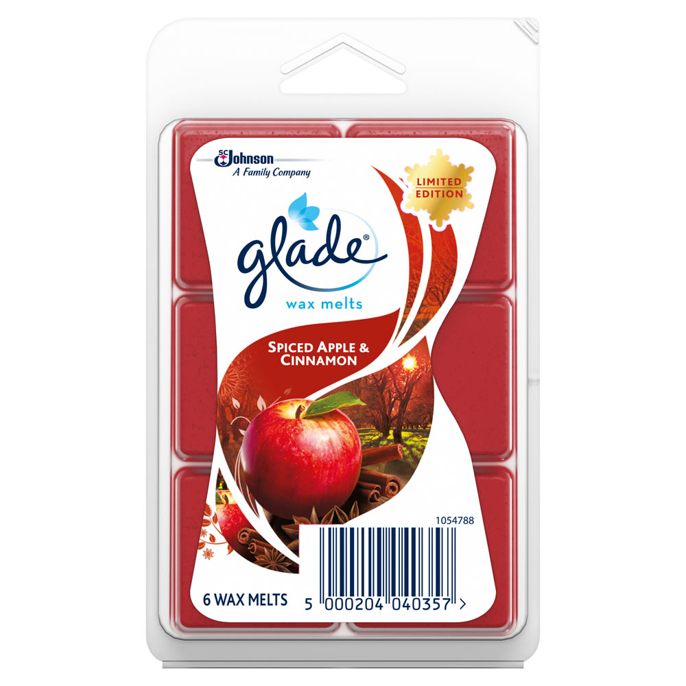 Glade Spiced Apple and Cinnamon Wax Melts 66g Image