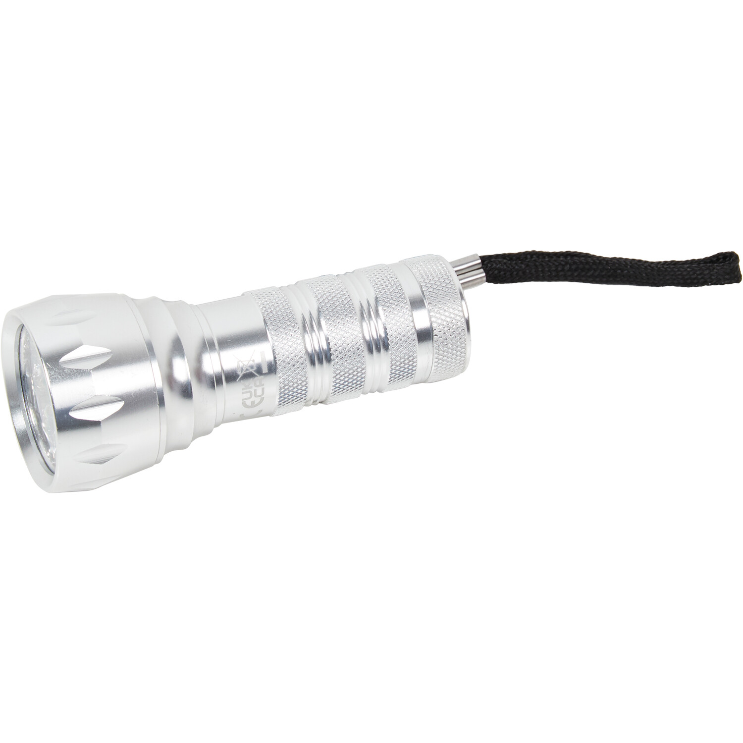 Pocket Torch with Batteries - Silver Image 1