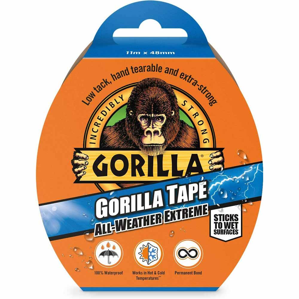 Gorilla Glue Gorilla All Weather Tape 11m  - wilko