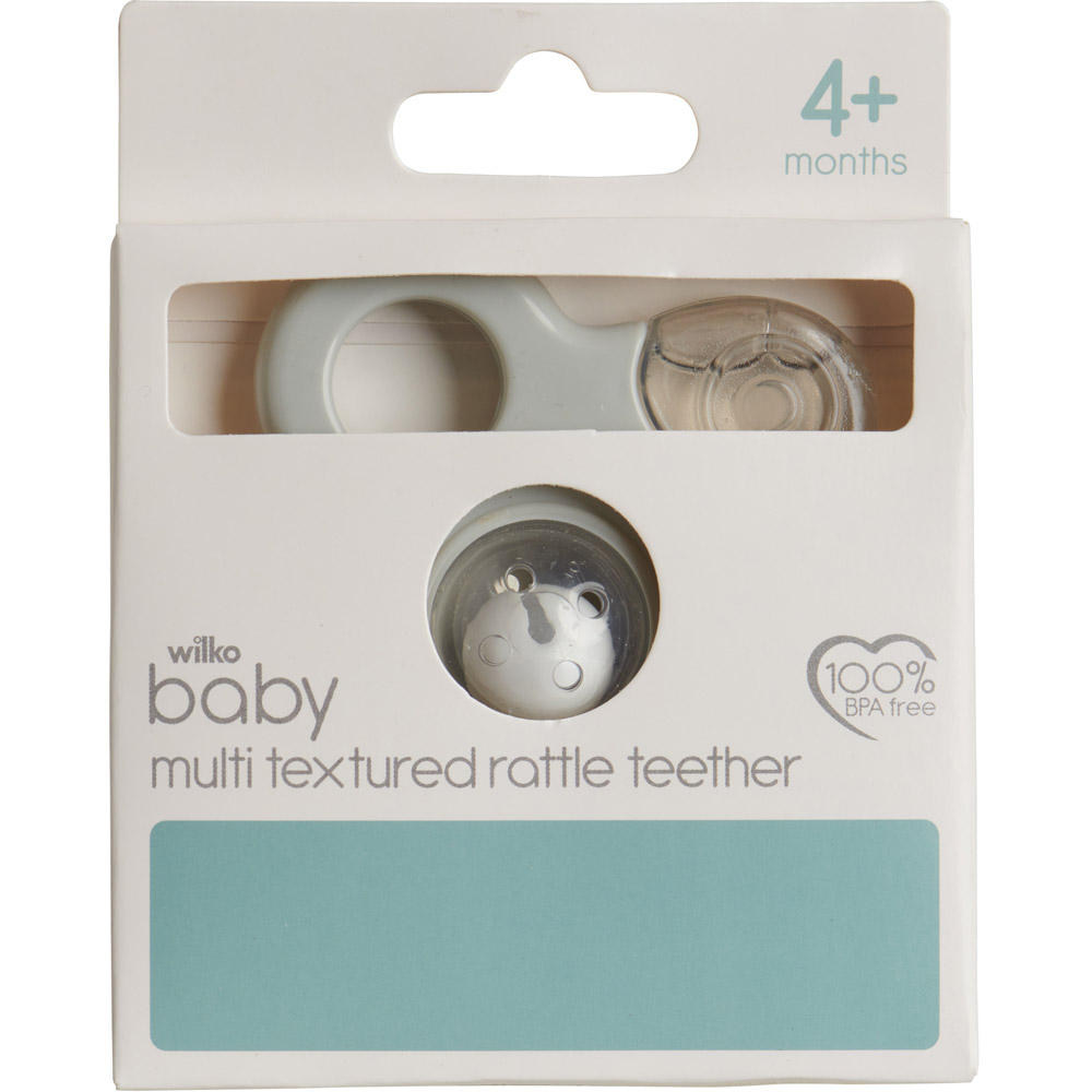 Single Wilko Water Filled Textured Star Teether in Assorted styles Image 4