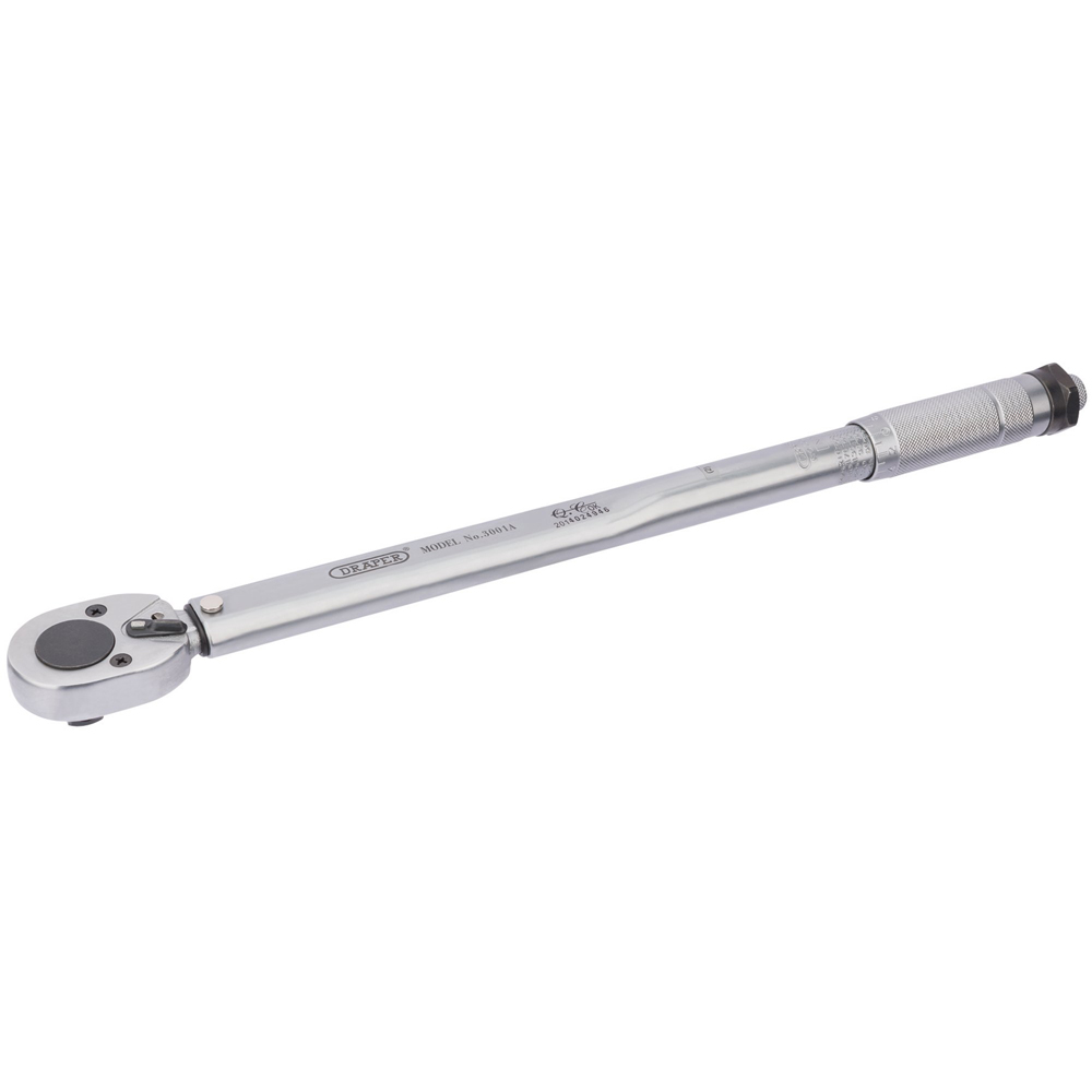 Draper 1/2 inch Square Drive Ratchet Torque Wrench Image 2