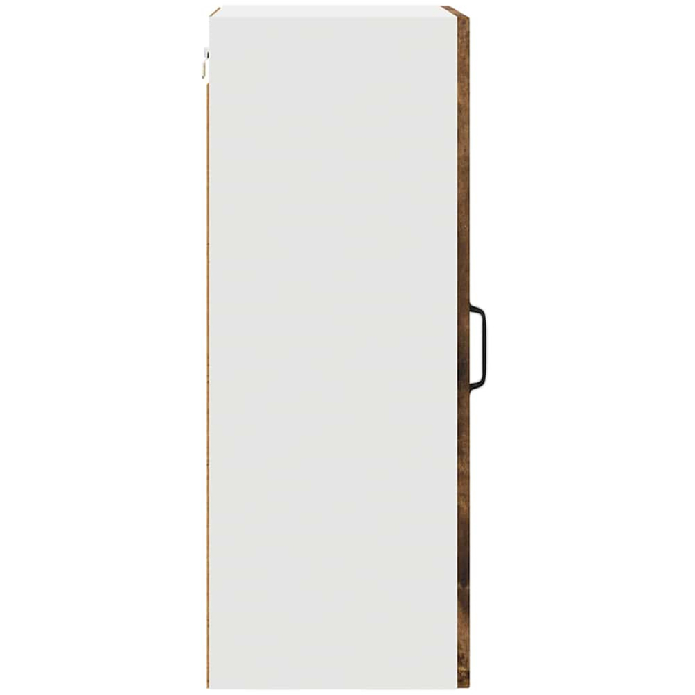 vidaXL Kalmar Single Door Smoked Oak Wall Kitchen Cabinet 2 Pack Image 7