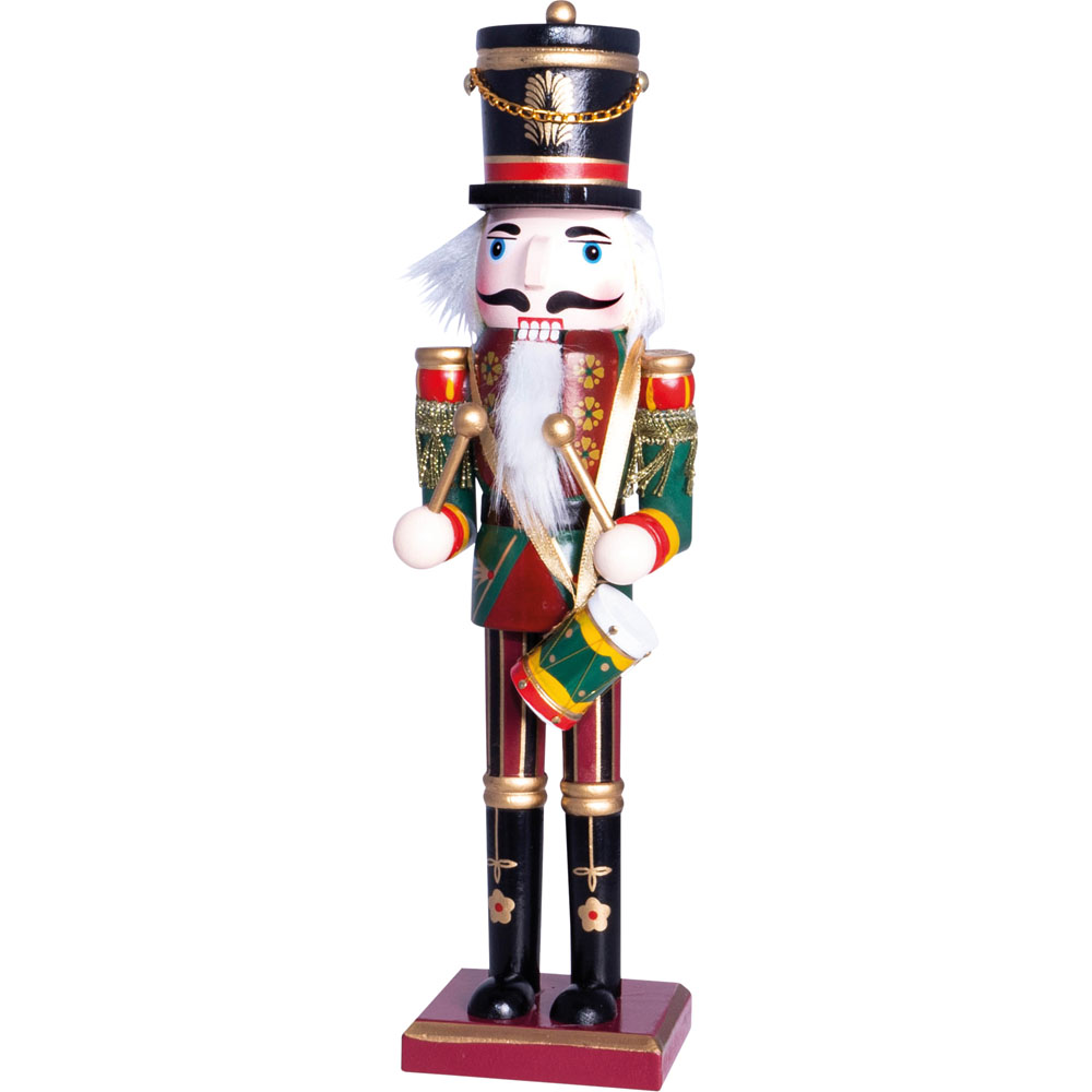 St Helens Multicolour Christmas Nutcracker with Drum Image 1