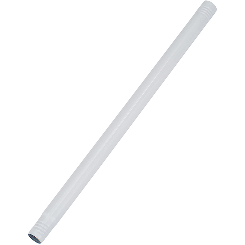 Living and Home 45-91cm White Stainless Steel Telescopic Curtain Rod Image 4