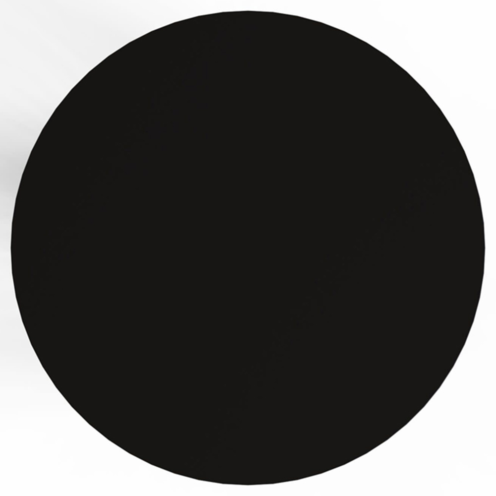 GFW Kaleb Black Round Side Table Image 4