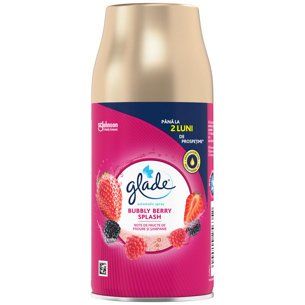 Glade Bubbly Berry Splash Automatic Air Freshener Spray Refill 269ml