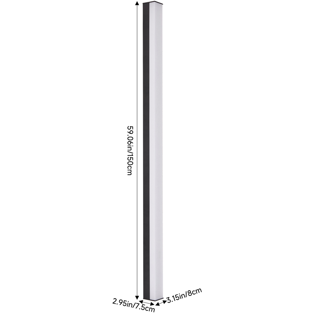 Living and Home 6000K White LED Waterproof Wall Light 150cm Image 8