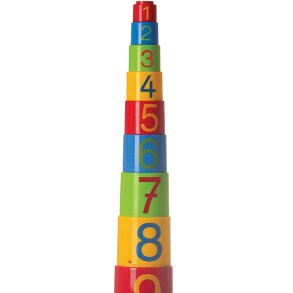 BigJigs Toys Stacking Pyramid Numbers Image 2