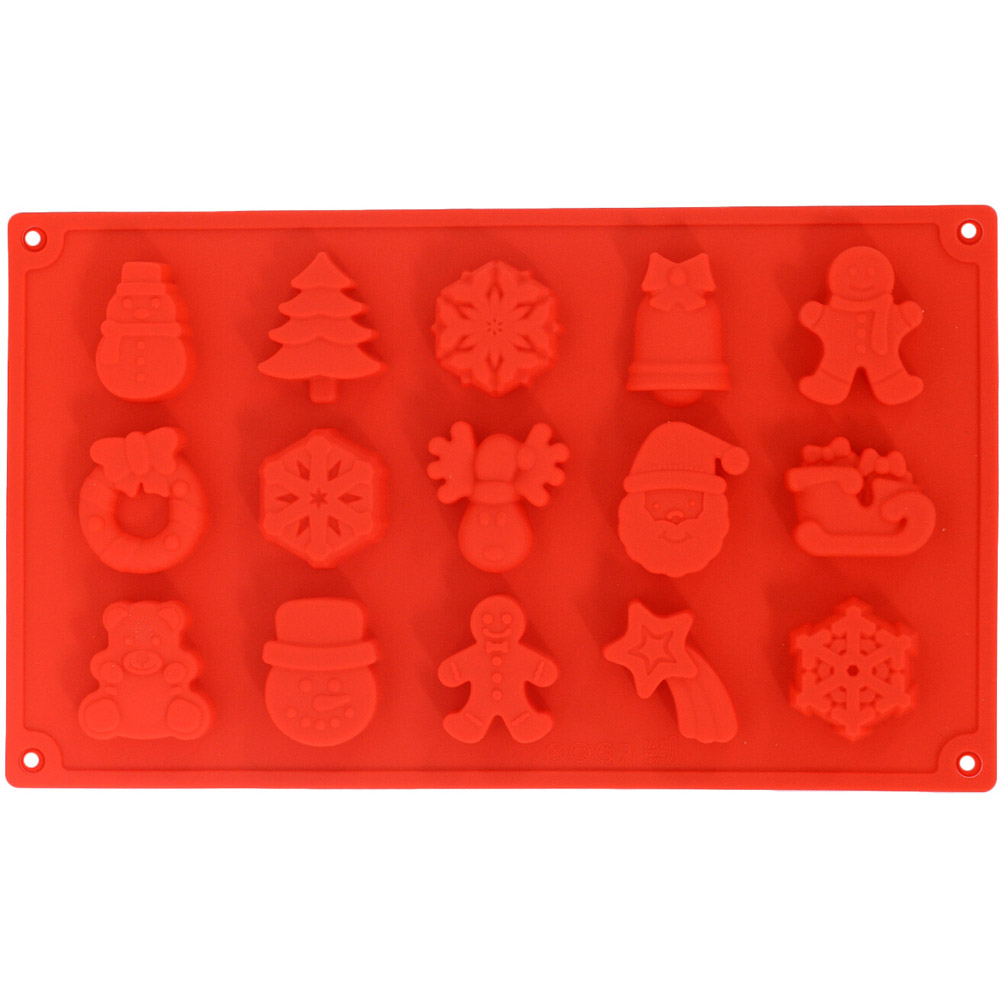 Christmas Moulds - Red Image 1