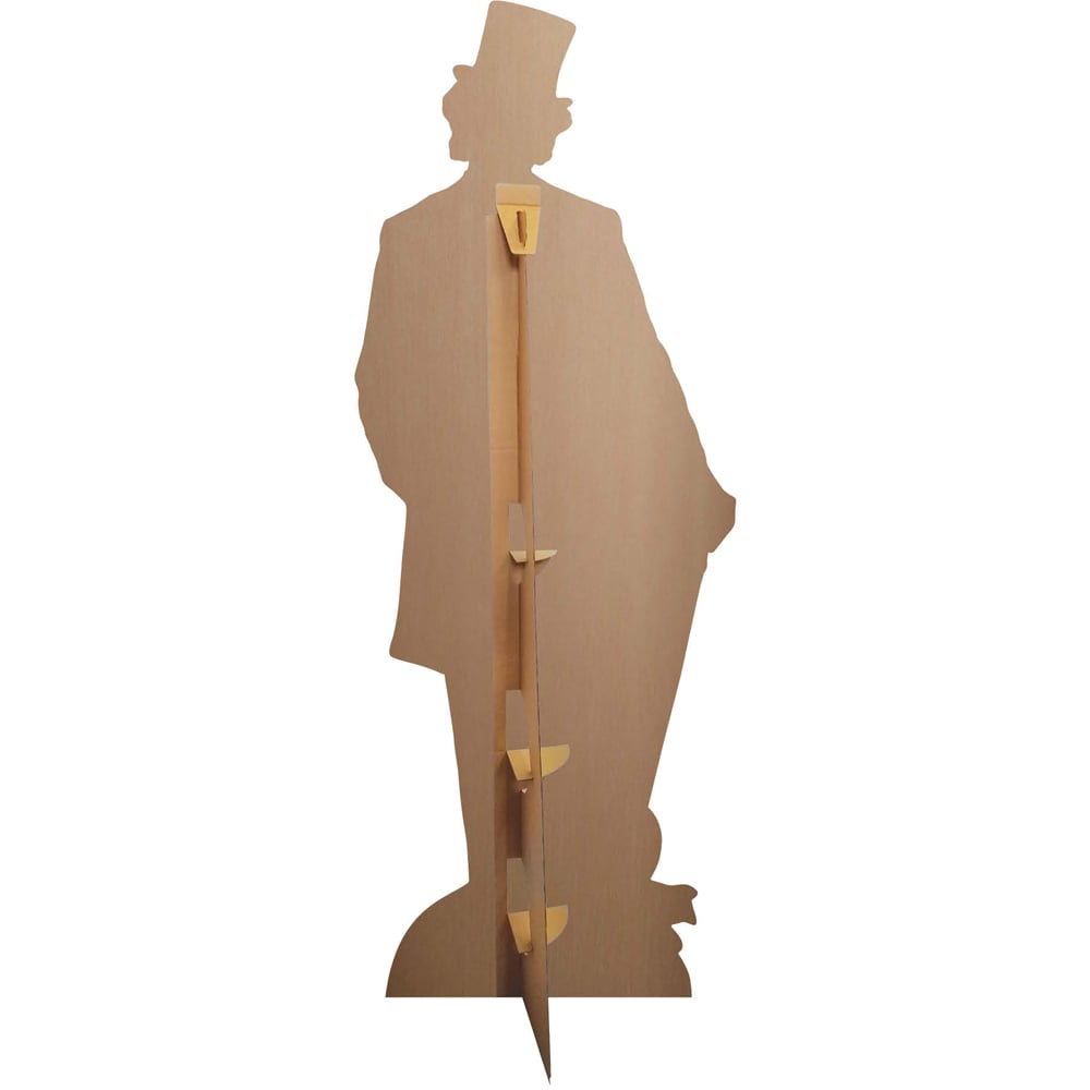 Star Cutouts Willy Wonka and the Chocolate Factory Cardboard Cutout 6.4ft Image 2