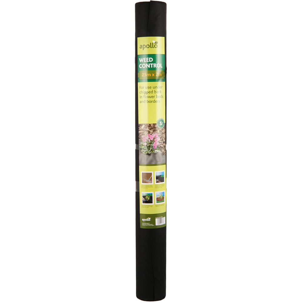Weed Control Fabric - Black / 25m x 2m Image