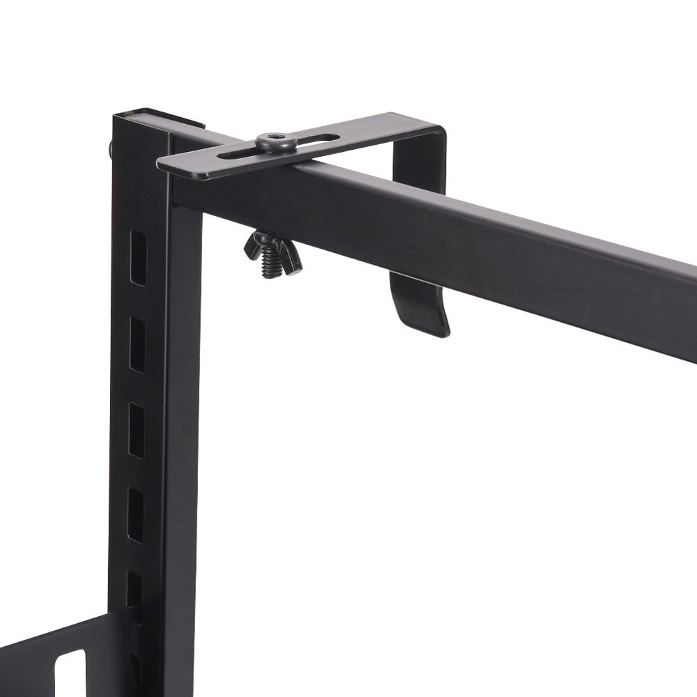 Living and Home 6 Tier Steel and Wooden Over the Door Kitchen Organiser Image 5