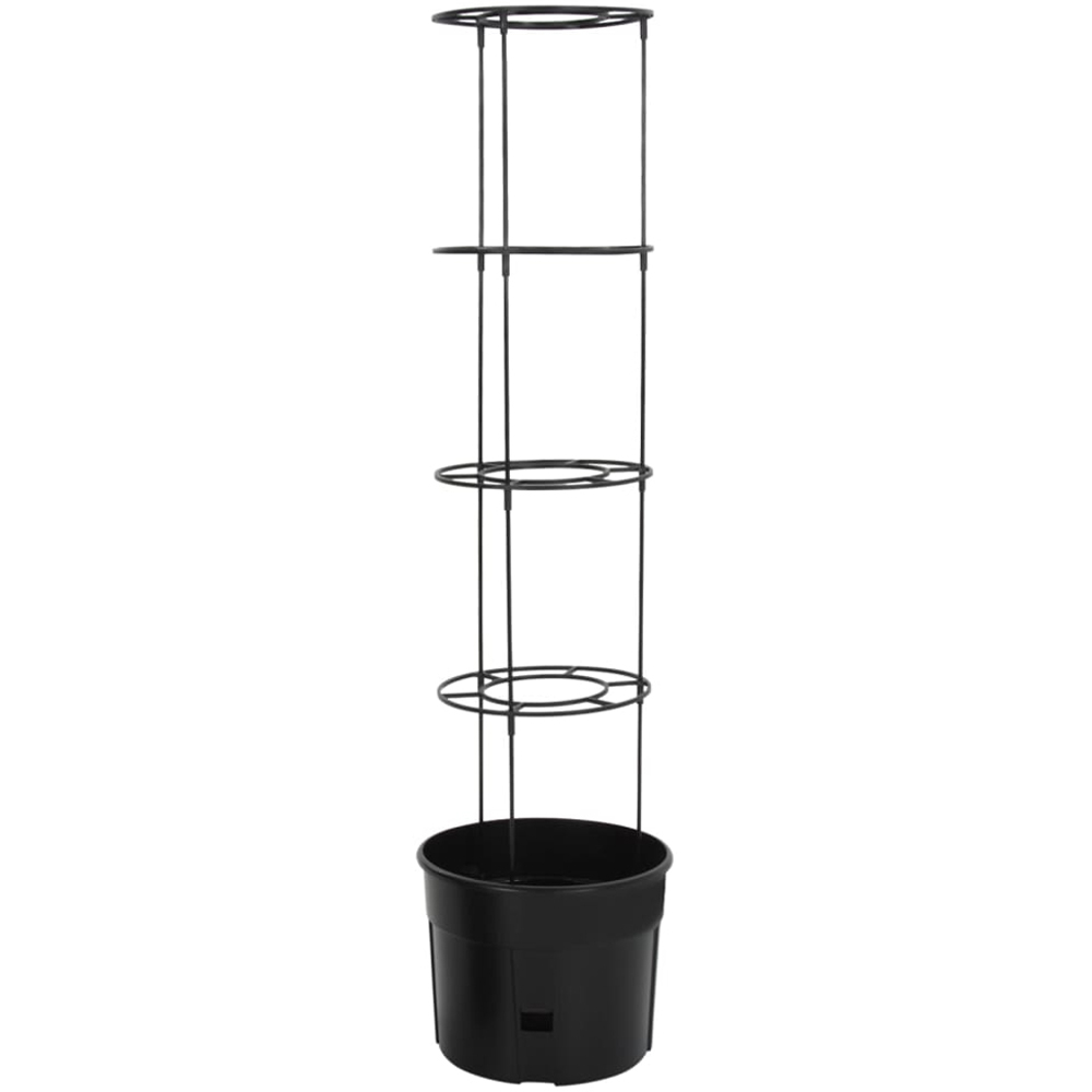 vidaXL Anthracite Polypropylene Tomato Grower Garden Planter 150 x 39cm Image 5