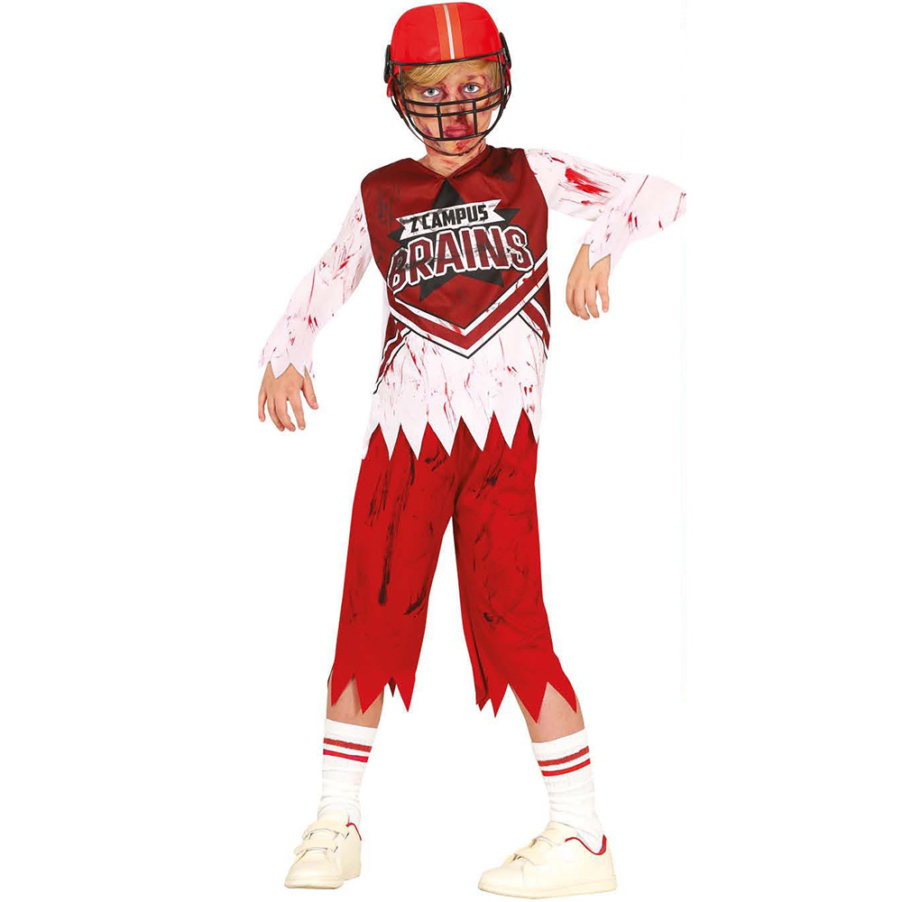 Fiestas Guirca Zombie Quarterback Costume 5 to 6 Years Image 1