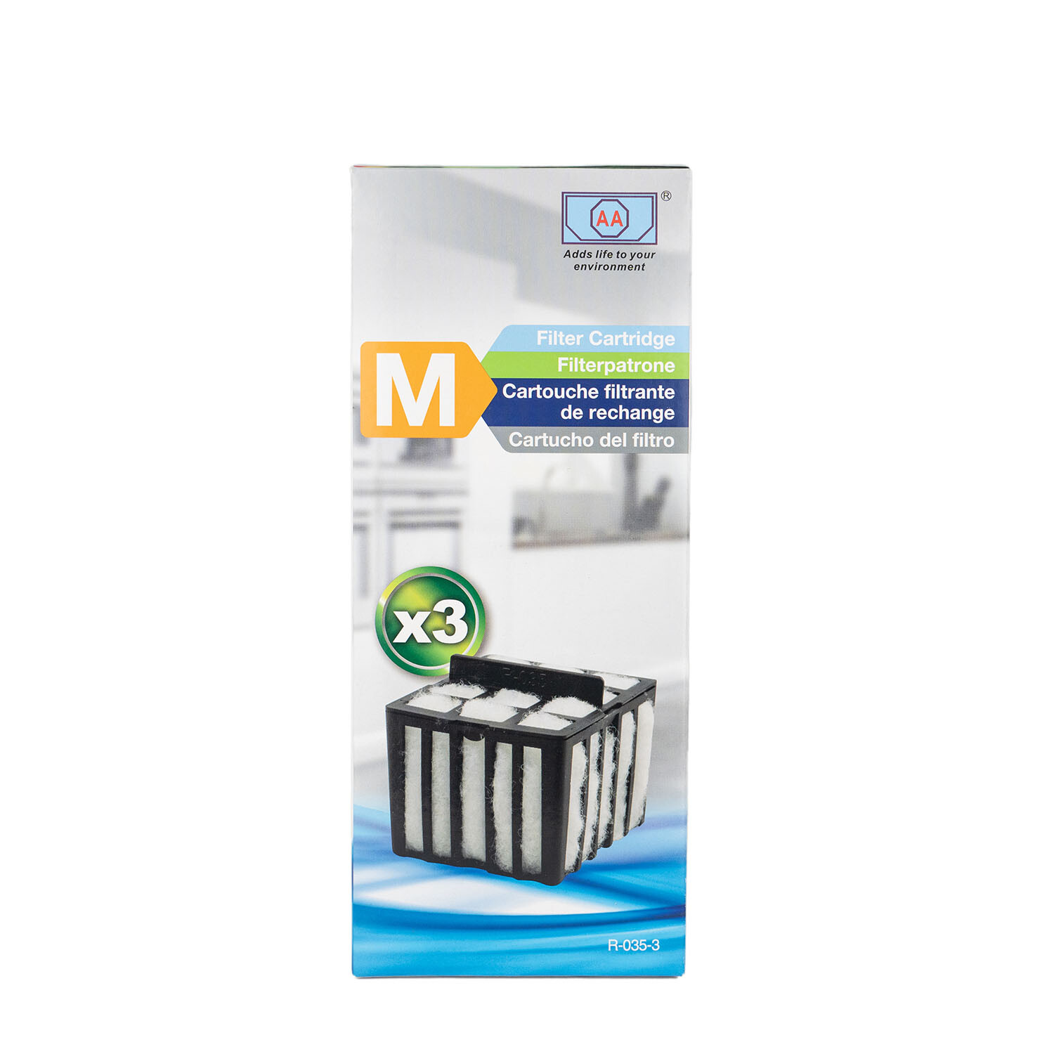 Replacement Filter Cartridges - Black / Medium Image 2