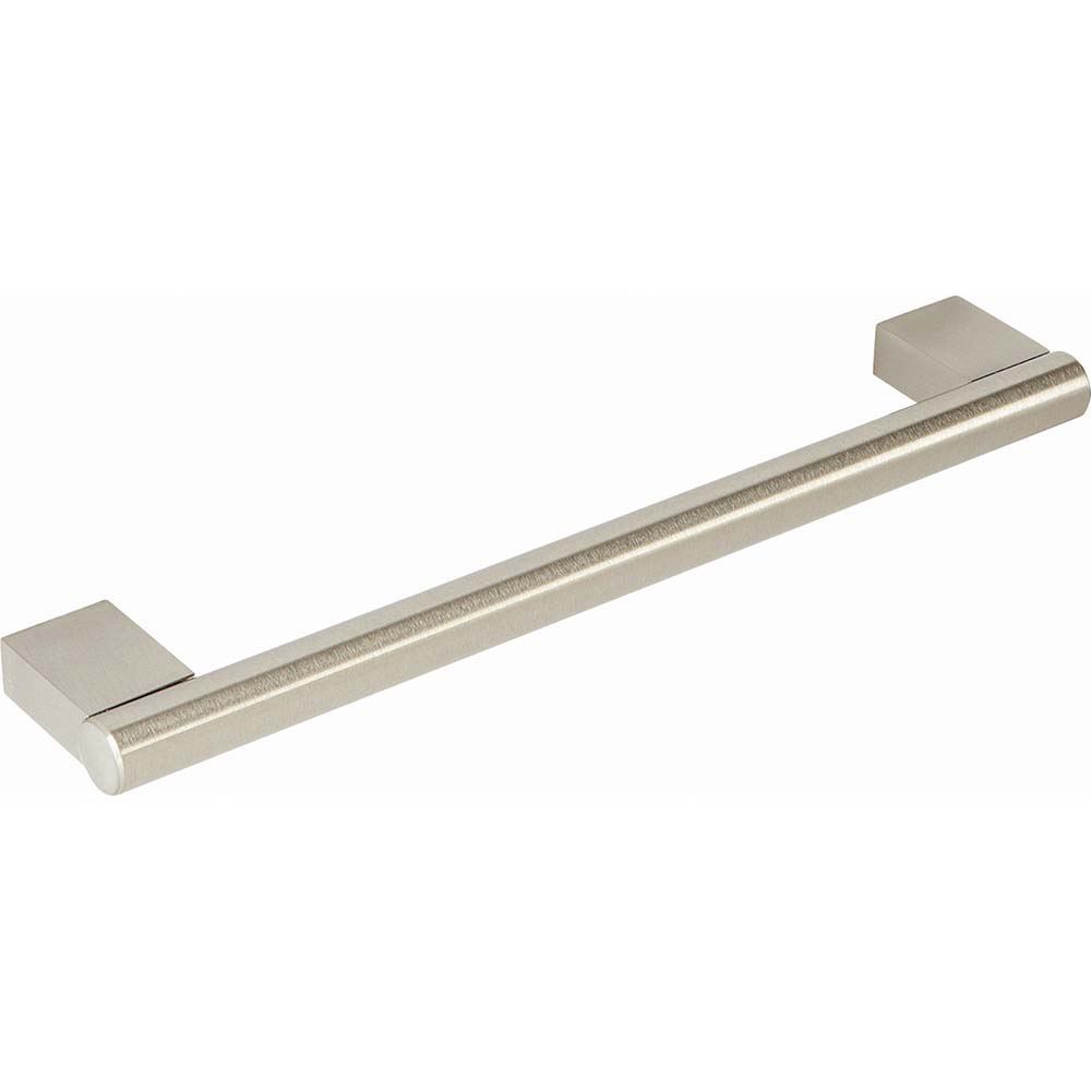 Block End Brushed Steel Handle 256mm Image
