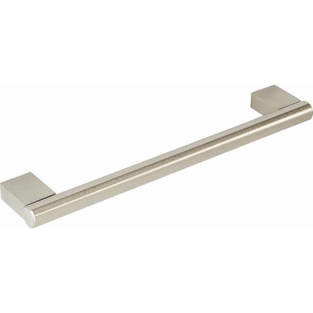 Block End Brushed Steel Handle 160mm Image