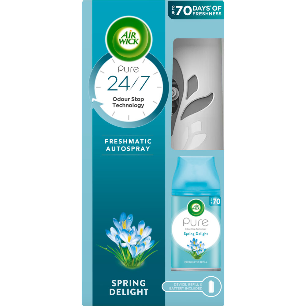 Air Wick Spring Delight Freshmatic Autospray Air Freshener Kit 250ml Image