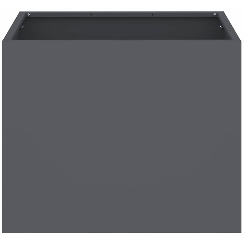 vidaXL Anthracite Cold Rolled Steel Garden Decor 40 x 50 x 32cm Image 4