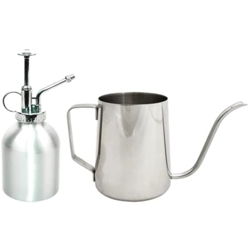 Fallen Fruits Silver Indoor Plant Watering Gift Set Image 1