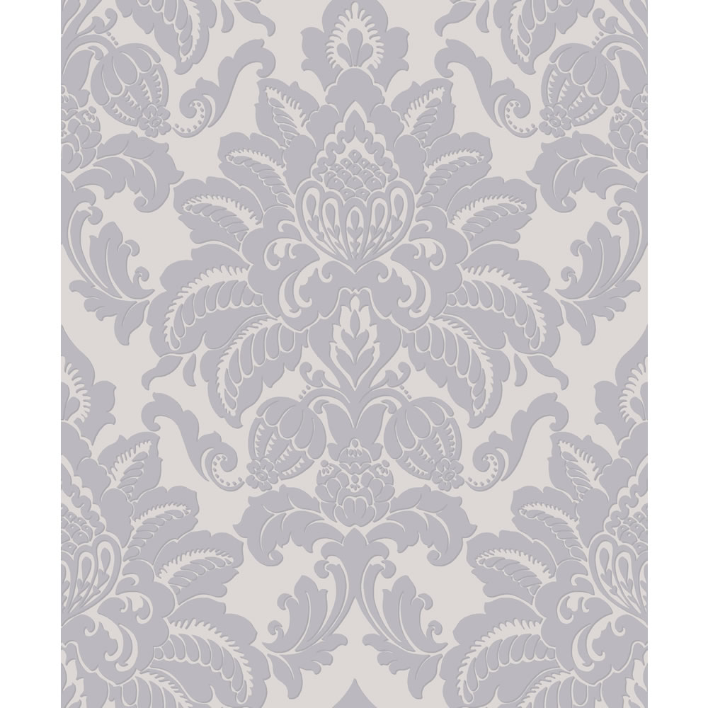 Arthouse Wallpaper Glisten Grey and Lilac Image 1