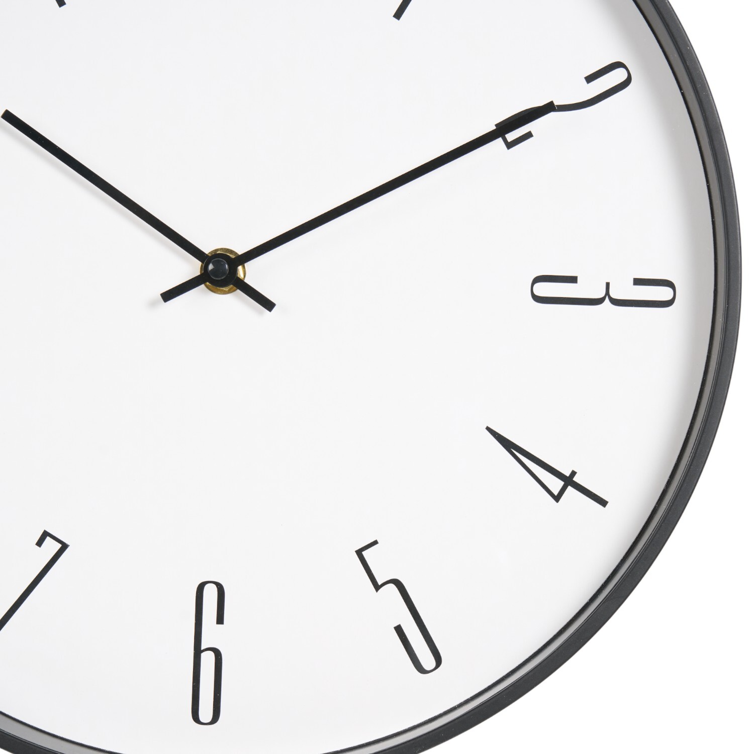 Minimalistic Wall Clock White Image 2