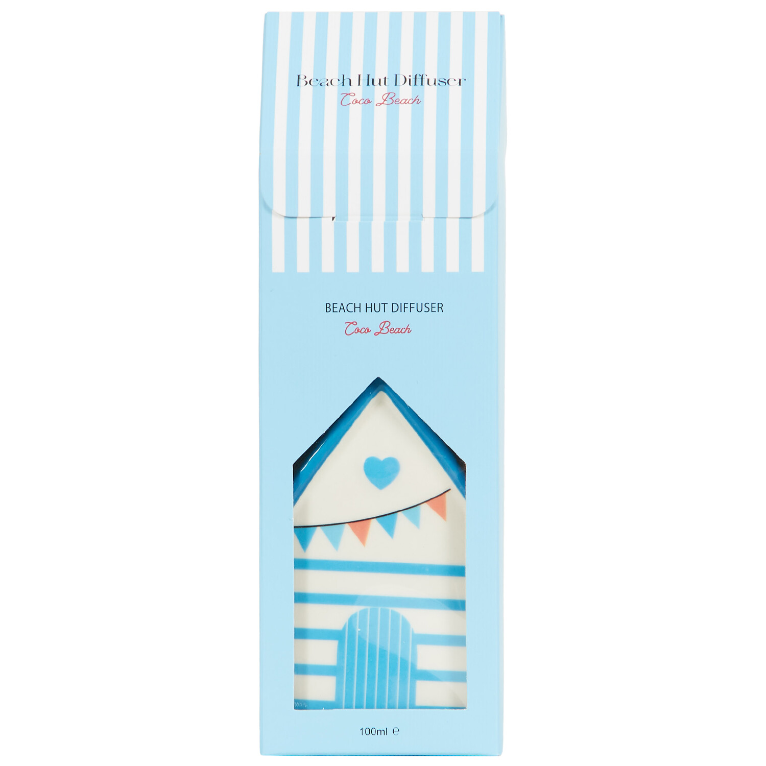 Beach Hut Diffuser 100ml - Blue Image 1