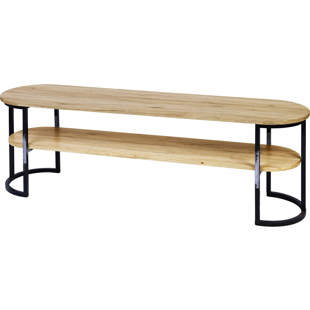 Marseille Light Oak TV Unit Image 3