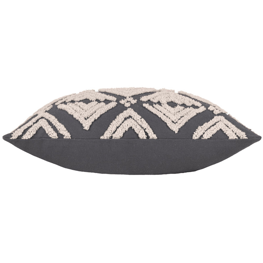 Yard Taya Grey Tufted Cushion Image 4