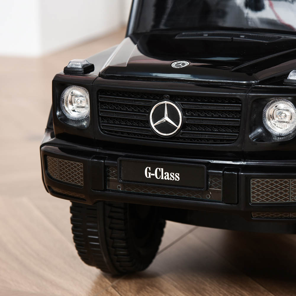 Tommy Toys Mercedes Benz Baby Ride On Push Car Black Image 3