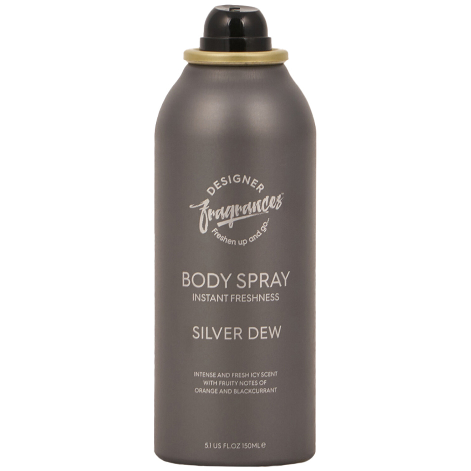 Silver Dew Body Spray 150ml - Grey Image 3
