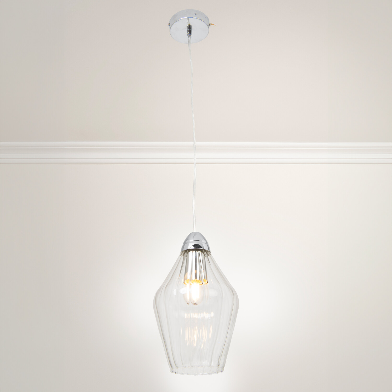 Kyla Ceiling Fitting Clear Image 2