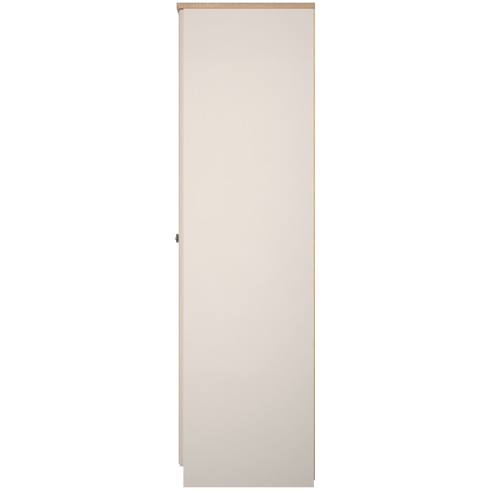 Crowndale Norfolk 2 Door Kashmir Ash and Bardolino Oak Wardrobe Ready Assembled Image 5