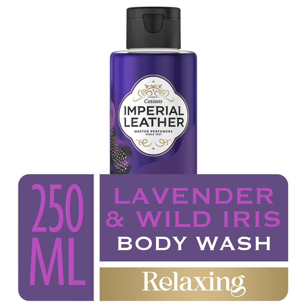 Imperial Leather Relaxing Lavender and Wild Iris Body Wash Case of 6 x 250ml Image 3