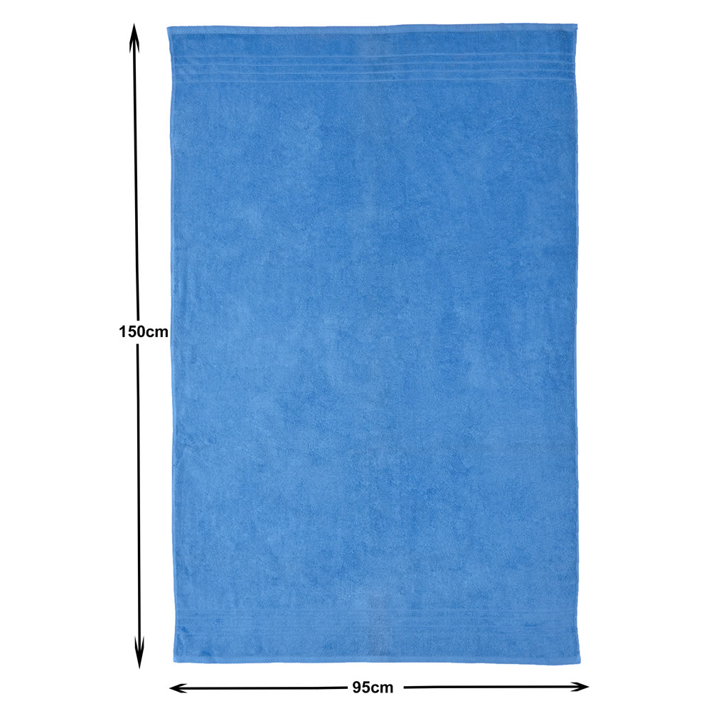 Wilko Deep Blue Towel Bundle Wilko