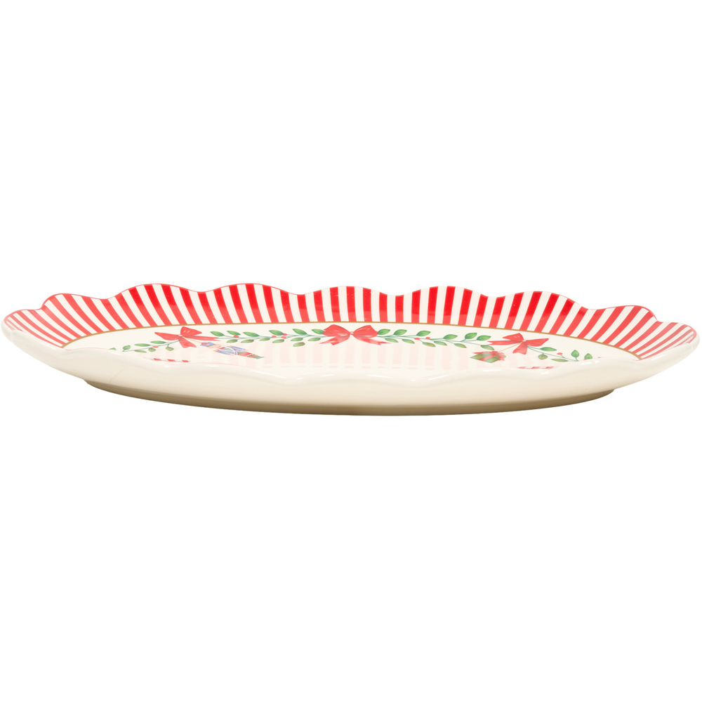 Christmas Print Serving Platter Image 2