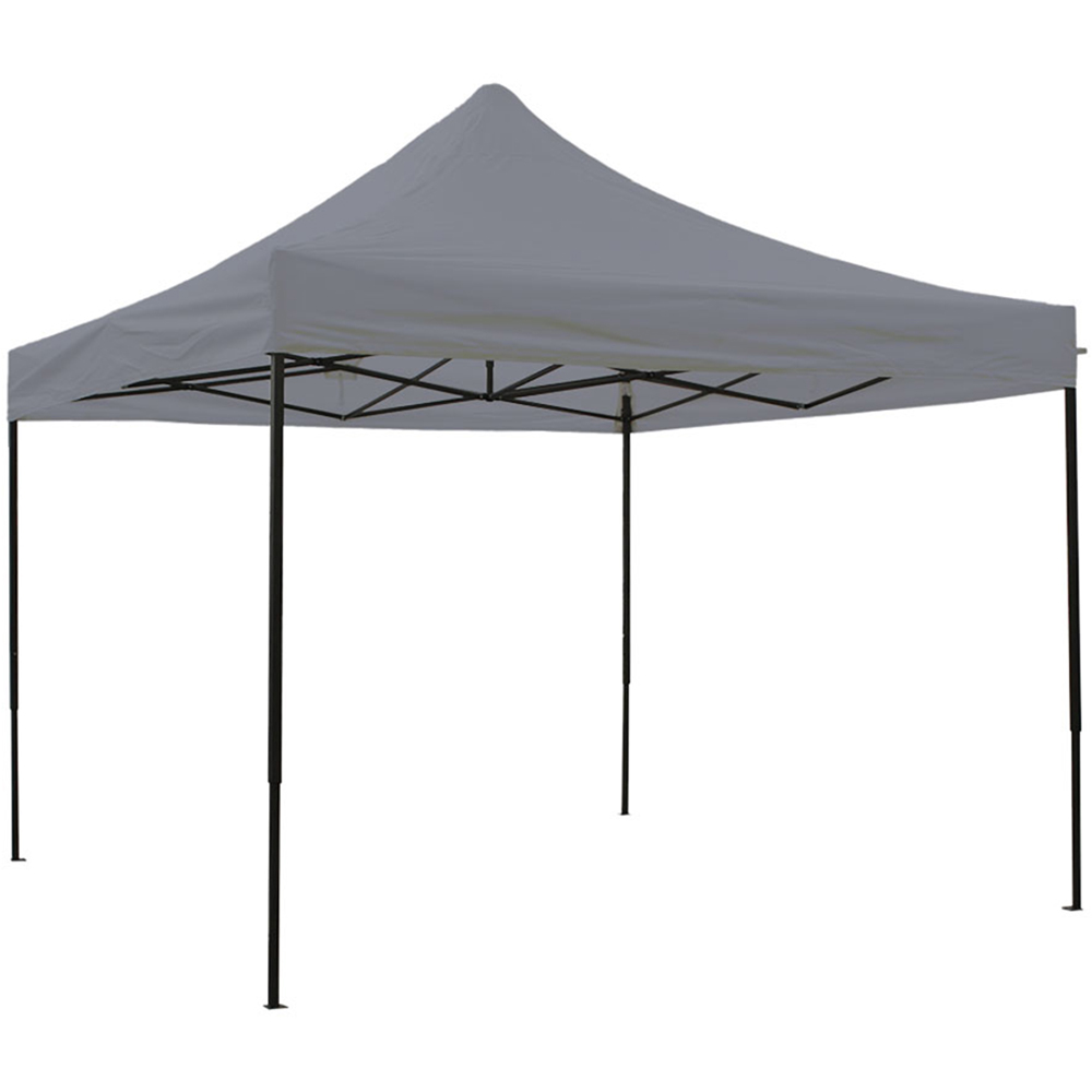 Jack Stonehouse 6 x 3m Dark Grey Pop Up Gazebo Image 3